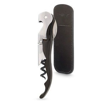 Нож сомелье, штопор Pulltap`s Classic Graphite, графитового цвета, Pulltex 109-142 фото