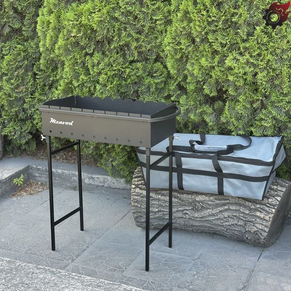 Чехол Mzavod для мангала Гектор на 9 шампуров серый 1029110007005 фото