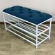 Банкетка для обуви Женева-1 100см велюр черный 10-0-9003 4010060210000 фото 4