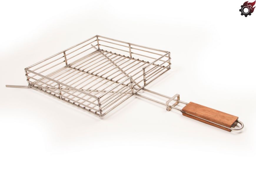 Решетка гриль из нержавеющей стали 300&times;300 мм ручной работы bbq006 фото