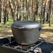 Казан туристичний КТ-10КС чавунний з кришкою-сковородою 10л 4827005593896 фото 6