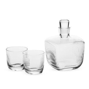 Набор handmade (графин и 2 стакана), Perfect Serve Gentleman, Krosno 5900345927633 фото