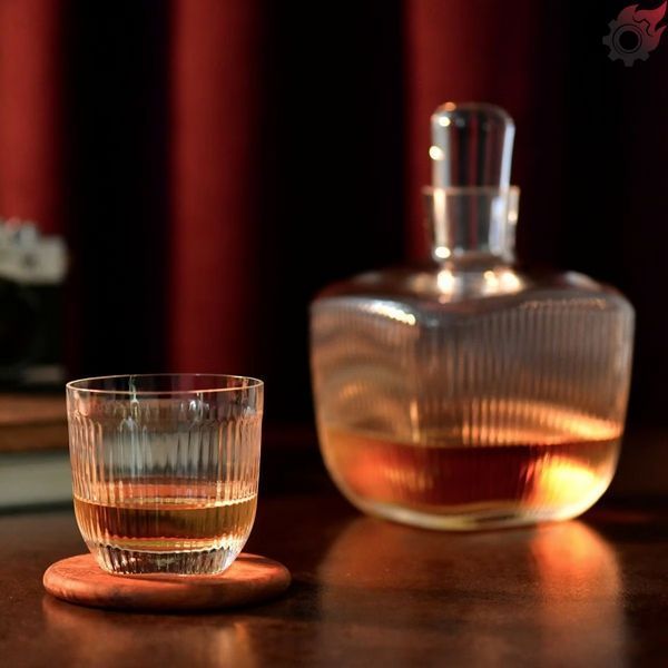Набор handmade (графин и 2 стакана), Perfect Serve Gentleman, Krosno 5900345927633 фото