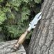 Вилка Mzavod с деревянной ручкой для снятия мяса 280х3мм ретро 1991915000980 фото 2