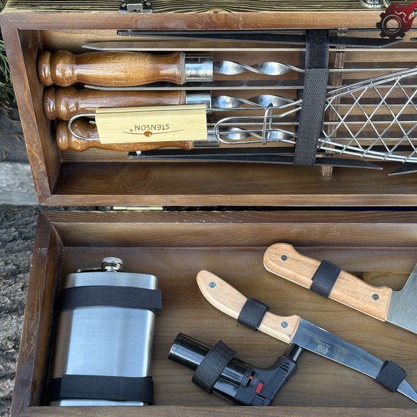 Подарунковий набір Mzavod Майстер BBQ світла текстура 1190210000859 фото