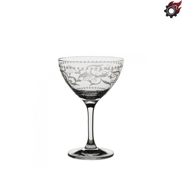 Коктейльный бокал Martini Saucer Dots, 250 мл, Classic Cocktails Vintage Rona 651508925 фото