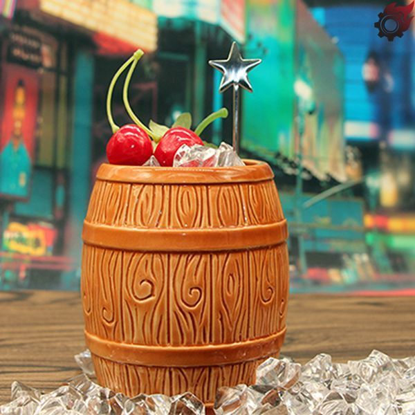 Тики Бокал Бочка, 500 мл TIKI0048 фото